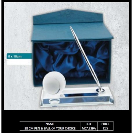18 CM Pen and Ball of your choice
